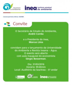 Convite Lançamento da Revista Ineana